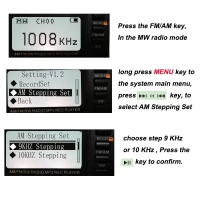 Портативно радио Retekess V115 AM/FM транзистор с MP3 и слот за TF карта, снимка 6 - Радиокасетофони, транзистори - 44884156