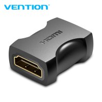 HDMI Адаптер Female to Female Coupler Black - Vention-AIRB0, снимка 1 - Кабели и адаптери - 43022790