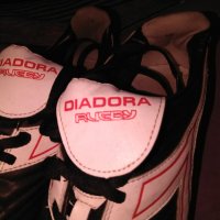 DIADORA RUGBY обувки с метални бутони освен за ръгби стават и за футбол като нови №44, снимка 5 - Футбол - 38762293