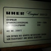 UHER-Compad-1200 CD-PLEYAR, снимка 5 - MP3 и MP4 плеъри - 38343164