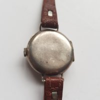 Стар сребърен механичен дамски часовник, снимка 6 - Антикварни и старинни предмети - 38972744