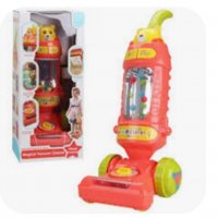 Детска играчка Yifeng - Прахосмукачка с топчета Мече, розова/електрик зелено , снимка 4 - Електрически играчки - 38892355