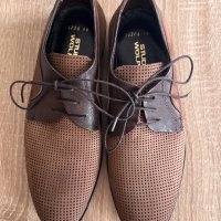 Нови обувки от естествена кожа(набук),40 номер, снимка 6 - Ежедневни обувки - 40656134