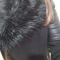Зимно черно палто, снимка 4 - Палта, манта - 43187010