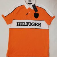 Tommy Hilfiger оригинална тениска M памучна поло фланелка, снимка 1 - Тениски - 37781150