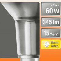 OSRAM LED лампа SPOT R63 - E27 - 60W, снимка 1 - Крушки - 37255524