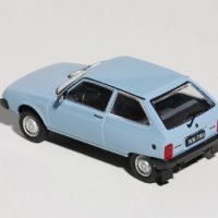 Oltcit Club Citroen Axel 1984 - мащаб 1:43 на DeAgostini моделът е нов в блистер, снимка 6 - Колекции - 40347891