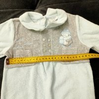 Бебешко плюшено гащеризонче марка Fagottino. За деца 6-9 месеца, снимка 8 - Комплекти за бебе - 43244006