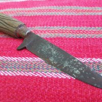 Стар немски ловен нож, снимка 3 - Антикварни и старинни предмети - 43450010
