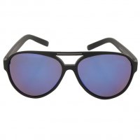 Черни слънчеви очила със сини огледални стъкла,внос от Англия, снимка 6 - Слънчеви и диоптрични очила - 28236219