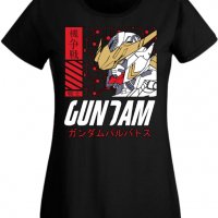 Дамска тениска Mobile Suit Gundam,, снимка 2 - Тениски - 37945826