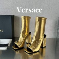 Versace (реплика) 53, снимка 12 - Дамски боти - 43675263