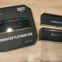 Corsair DOMINATOR PLATINUM RGB 32GB (2x16GB) DDR4 3200MHz, снимка 1 - RAM памет - 43580882