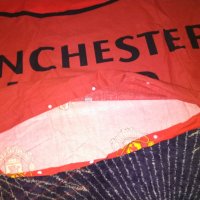 Манчестър Юнайтед Нов Спален комплект за одеяло 196х132см и калъфка за възглавница 90х70мм, снимка 3 - Футбол - 43717191