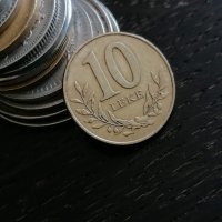 Монета - Албания - 10 леке | 2000г., снимка 1 - Нумизматика и бонистика - 28544103
