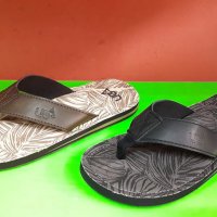 Английски мъжки чехли естествена кожа-URBAN BEACH 2 цвята, снимка 1 - Мъжки чехли - 28950220