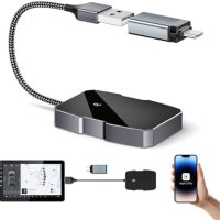 Нов Безжичен Адаптер Кола 5GHz WiFi Plug&Play за iOS 10+ и Автомобили, снимка 1 - Аксесоари и консумативи - 43502271