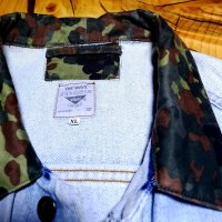Мъжки оригинални маркови якета Дънкови военни Ветровка  L Xl, снимка 5 - Якета - 43287814
