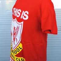 Liverpool FC This is Anfield - футболна фен тениска,оригинал (official merchandise) размер M , снимка 7 - Тениски - 44017183
