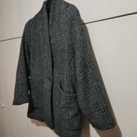 Палтенце сив меланж H&m Л размер, снимка 9 - Палта, манта - 43449514