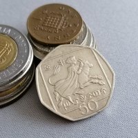 Монета - Кипър - 50 цента | 1994г., снимка 1 - Нумизматика и бонистика - 36613784
