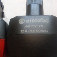 2,0 Ah-Metab0-12V-Air Cooled-NiCd-Метабо-Добра Батерия-Никел-Кадмий-12 Волта, снимка 4 - Други инструменти - 28367664