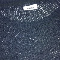 "ONLY" прозрачна черна блуза , снимка 4 - Блузи с дълъг ръкав и пуловери - 27616029
