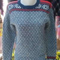 Дамски пуловер-100% алпака, снимка 1 - Блузи с дълъг ръкав и пуловери - 44105180