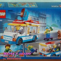 Продавам лего LEGO CITY 60253 - Камион за сладолед, снимка 2 - Образователни игри - 27911457