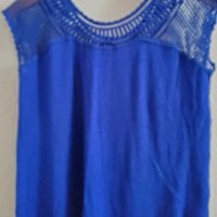 Блуза в  парижко синьо, снимка 5 - Туники - 37747800