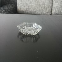 Стара стъклена чинийка за сладко, снимка 2 - Чинии - 27807238