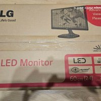 Монитор LG IPS 24 Full HD, снимка 8 - Монитори - 43545389