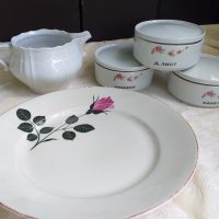 Български порцелан чинии,купи подправки и др, снимка 1 - Чинии - 33116263