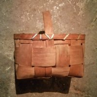 Стара плетена кошница , снимка 1 - Други стоки за дома - 38361697