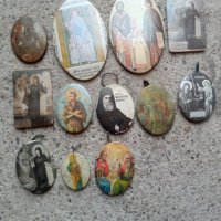 Малки гръцки икони, снимка 1 - Антикварни и старинни предмети - 39149924