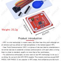 PN532NFC RFID V3 module, снимка 2 - Друга електроника - 39657376