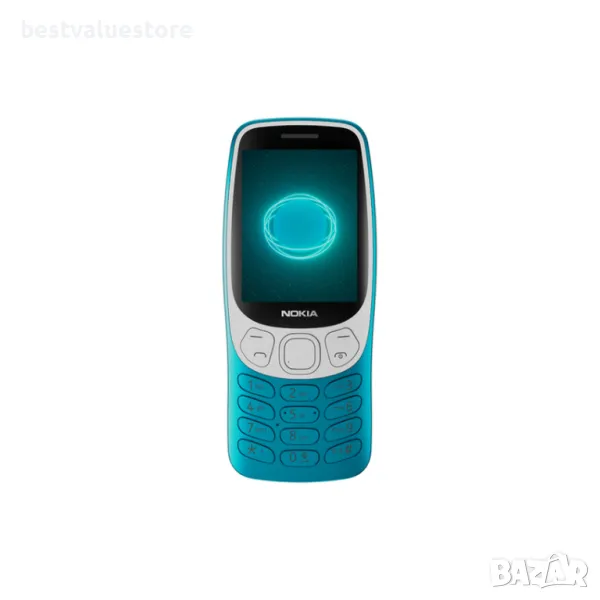 Nokia 3210 4G Dual Blue Мобилен Телефон Gsm 2.40 ", Задна Камера 2.0 Mpx, снимка 1