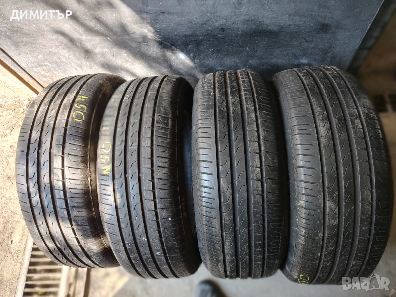 4бр.летни гуми PIRELLI 235 55 19 DOT18 цена за брой, снимка 1