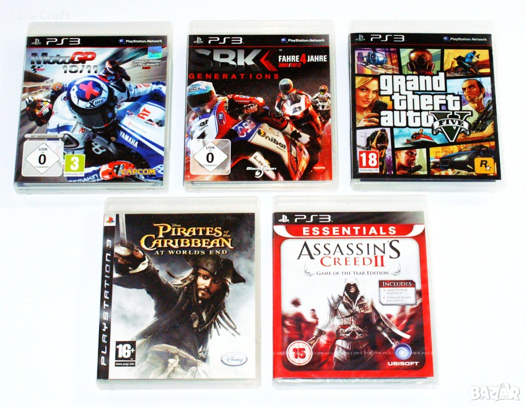 PS3 игри PlayStation 3 PS3 ПлейСтейшън 3 ПС3 игри по 20€ Сони GTA 5, снимка 1