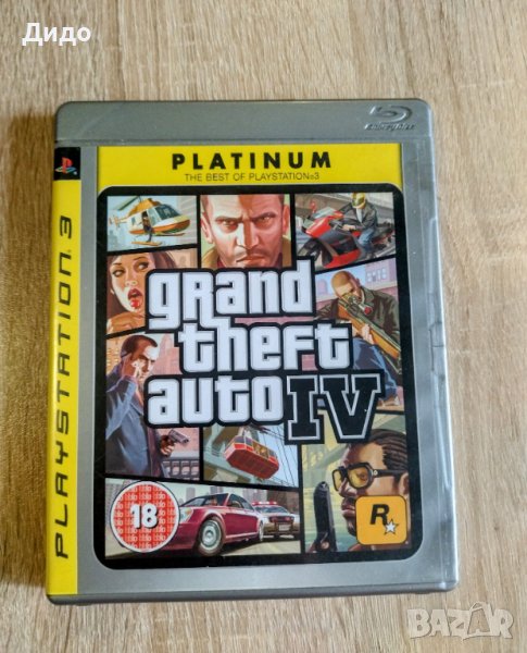 Playstation 3 / PS3 "Grand Theft Auto" IV "Platinum Edition", снимка 1