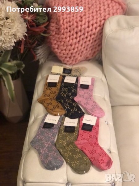 намалям*Чорапи Гучи*ламе 3/4+7/8*GUCCI, снимка 1