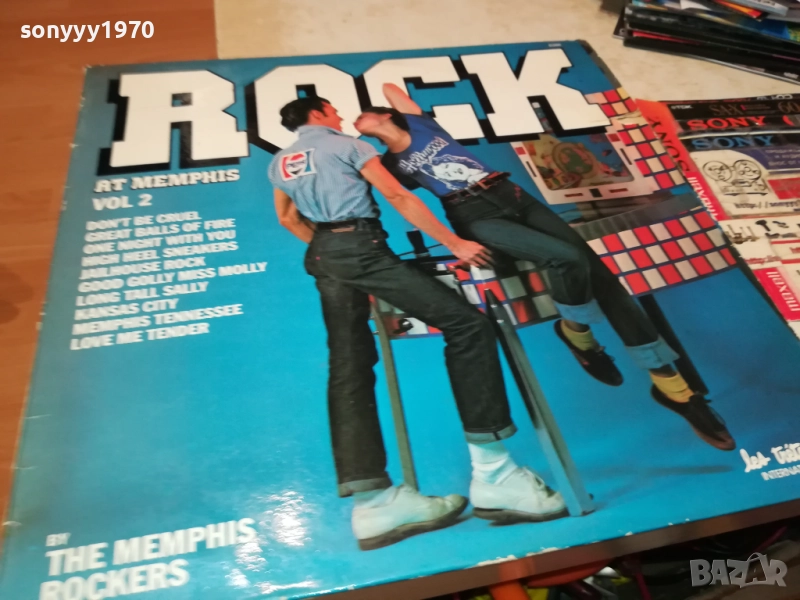ROCK AT MEMPHIS-MADE IN FRANCE ПЛОЧА ОТ АНГЛИЯ 2110251949, снимка 1