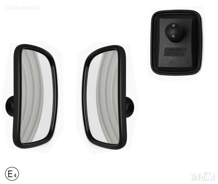 2 Броя огледала 22х17 см за камиони, автобуси, селскостопански машини, снимка 1