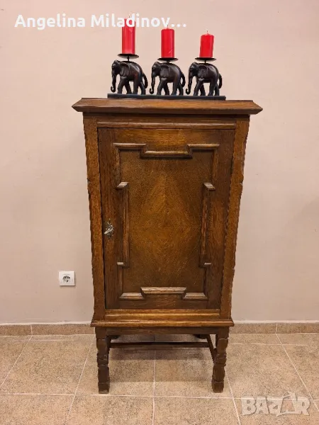винтидж шкаф дъб масив , снимка 1