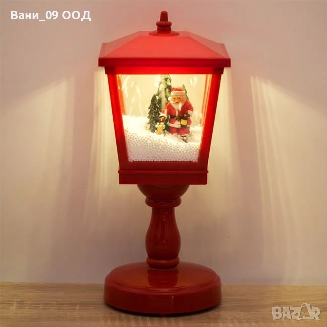 Коледен фенер "Снежна вихрушка", снимка 1