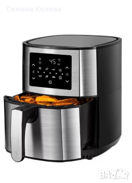 ✨Фритюрник с горещ въздух Rosberg Premium RP51980M, 1400W, 4.2 литра, 8 програми - НОВ, 2Г ГАРАНЦИЯ , снимка 1