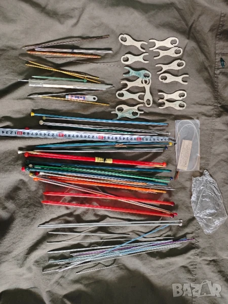 продавам стари игли за плетене, снимка 1