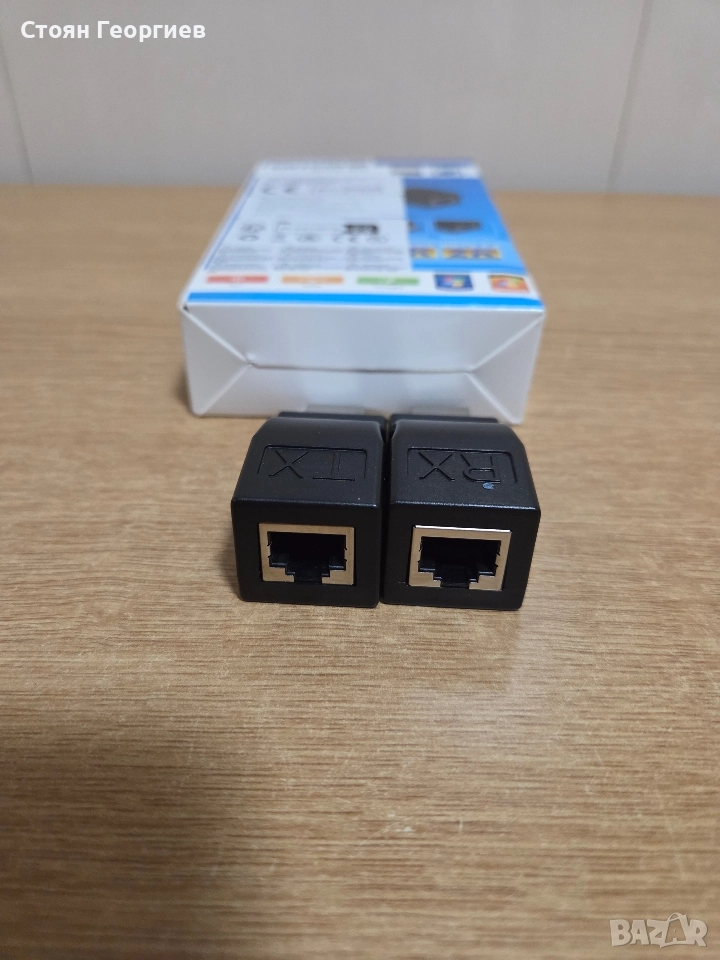 HOPE R адаптер от HDMI към RJ45, снимка 1
