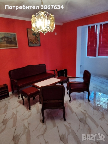 Старинна Унгарска мека мебел, снимка 1