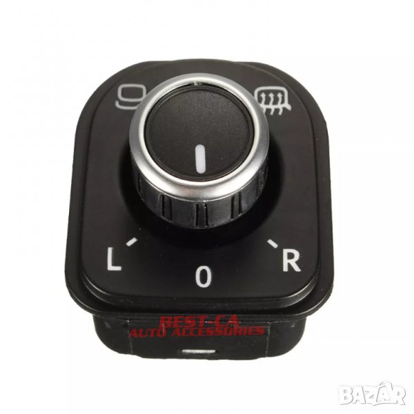 Бутон копче за управление на ел. огледала с хром VW GOLF 5 6 Passat Jetta, снимка 1